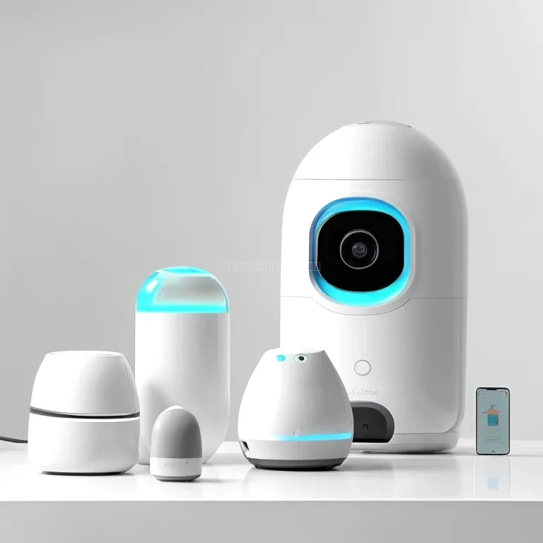 Technician installing a smart home device